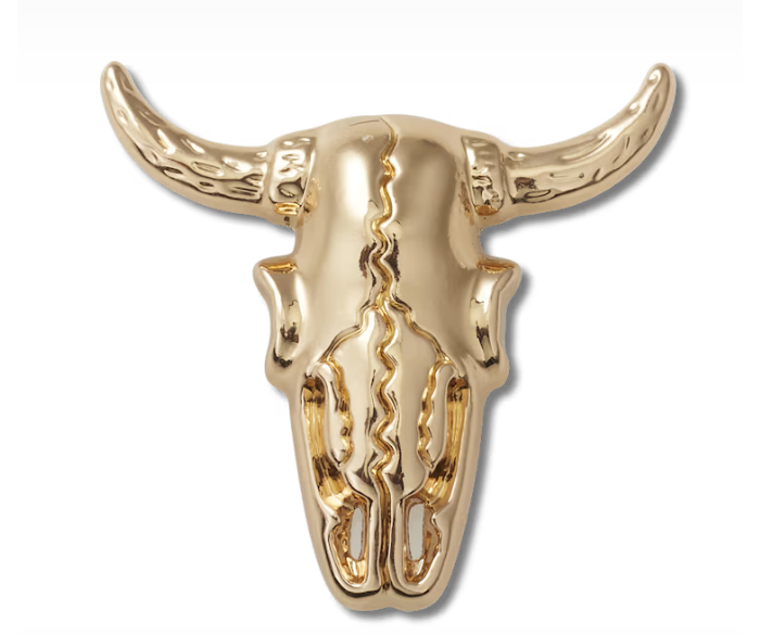 GOLD COW SKULL