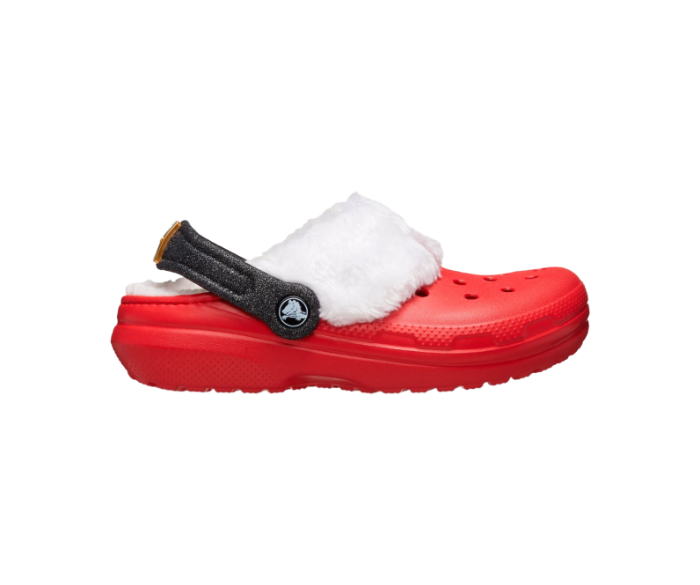 Kids' Classic Lined Santa Clog