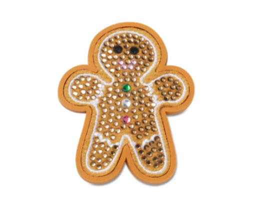 Beaded Gingerbread Cookie