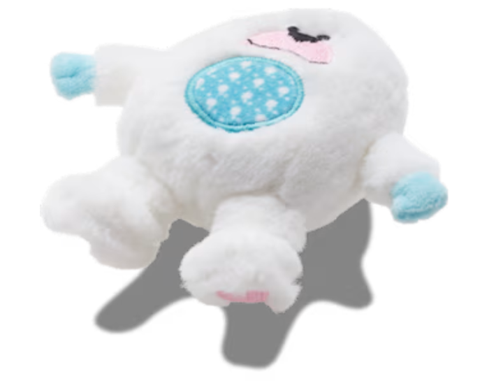 Fuzzy Yeti With Squish Tummy