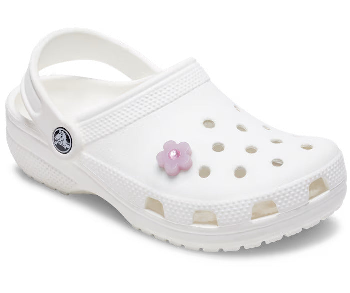 Pink Flower With Gem