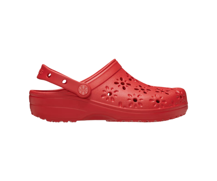 Classic Floral Cut Out Clog