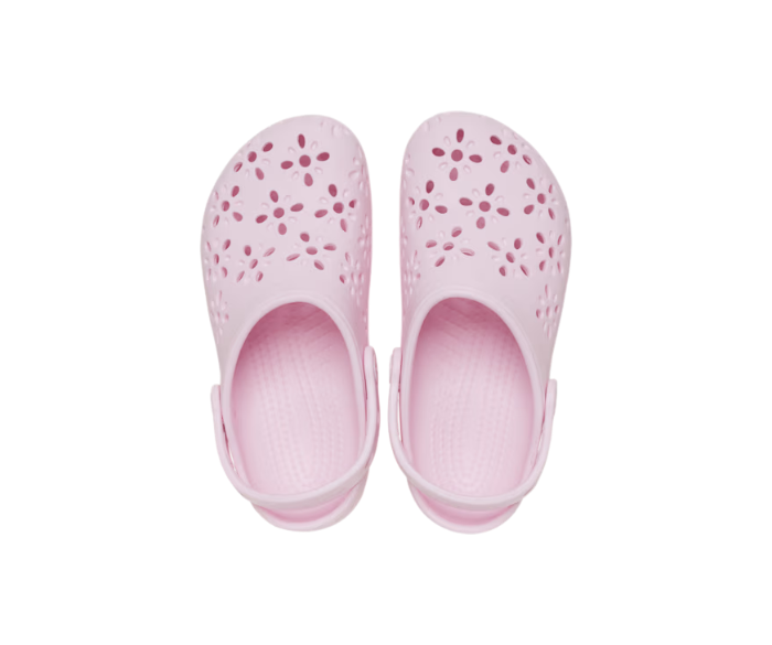 Kids' Classic Floral Cut Out Clog
