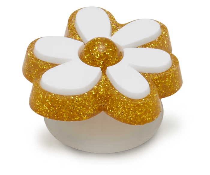 Gold And White Floral