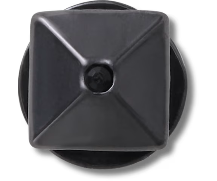 Light Silver Pyramid Stud