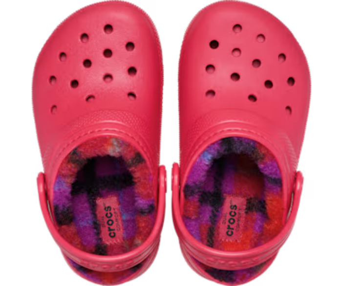 Toddler Classic Lined Bold Check Clog