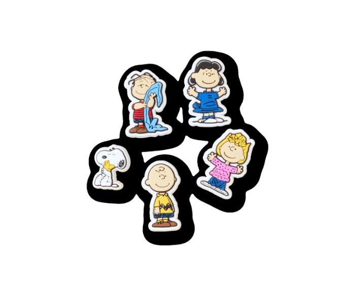 Peanuts Jibbitz 5-pack
