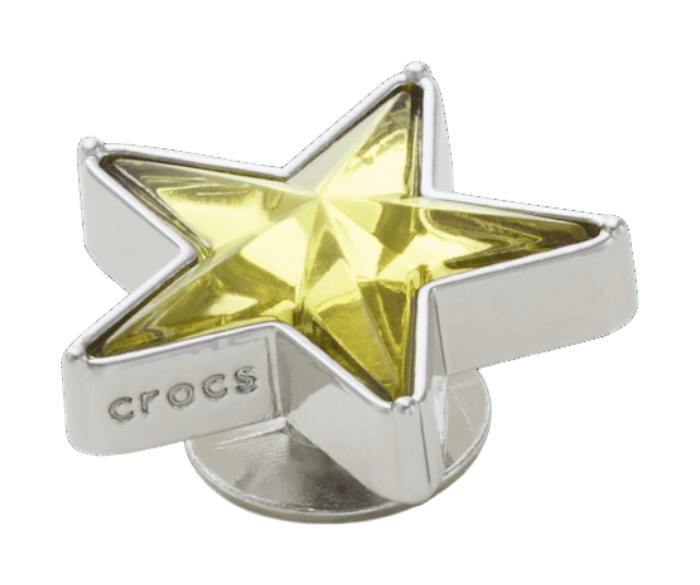 Silver and Green SMT Gem Star