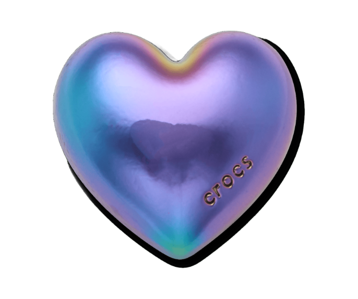 Iridescent Bubble Heart