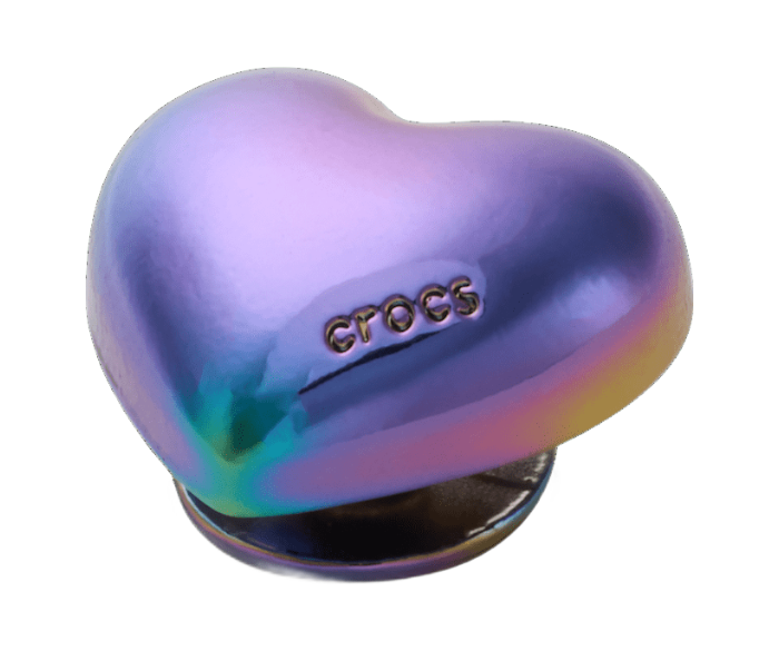 Iridescent Bubble Heart