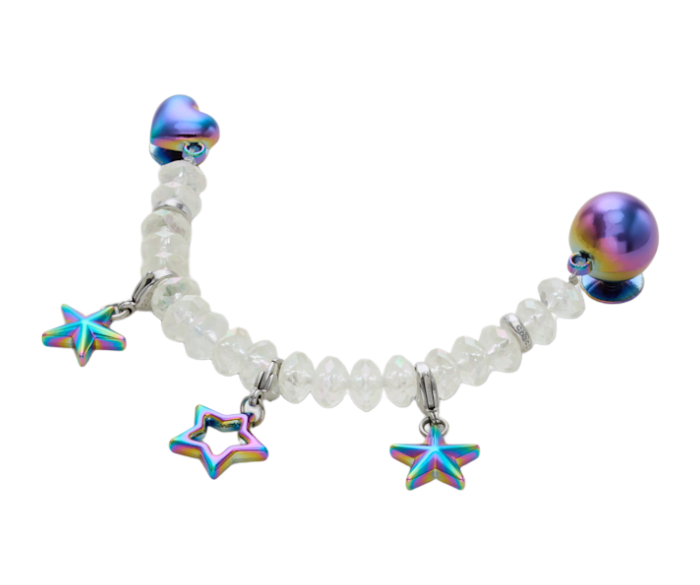 Iridescent SMT Gem Chain