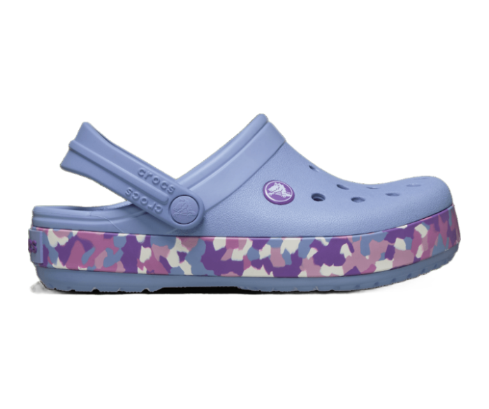 Kids' Crocband Glow Confetti Band Clog