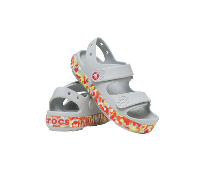 Kids' Crocband Cruiser Glow Confetti Band Sandal
