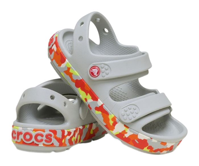 Toddlers' Crocband Cruiser Glow Confetti Band Sandal
