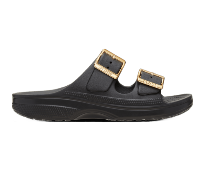 Women’s Metallic Buckle Saturday Sandal