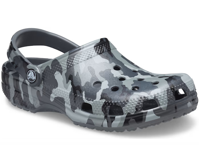 Classic Printed Camo Clog