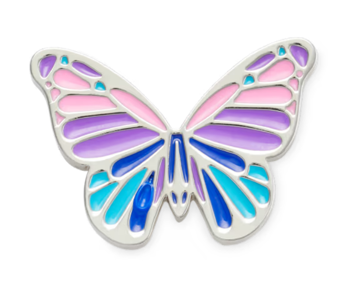 Multi Purple Butterfly