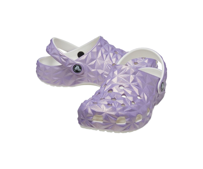 Kids’ Classic Iridescent Geometric Clog