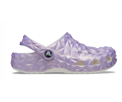 Kids’ Classic Iridescent Geometric Clog