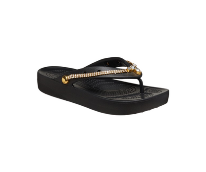 Women Classic Platform Tiara Flip