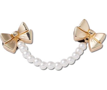Pearl And Bow Chain
