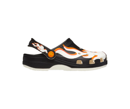 Kids' Classic In The Dark Flames Clog