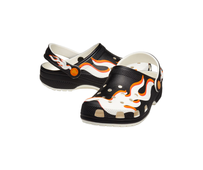 Kids' Classic In The Dark Flames Clog
