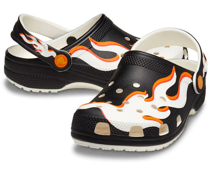 Kids' Classic In The Dark Flames Clog