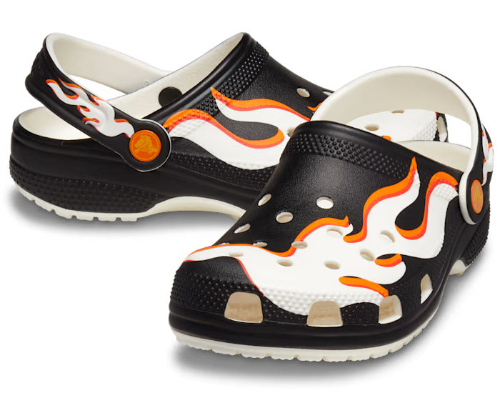 Kids' Classic In The Dark Flames Clog