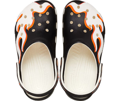 Kids' Classic In The Dark Flames Clog