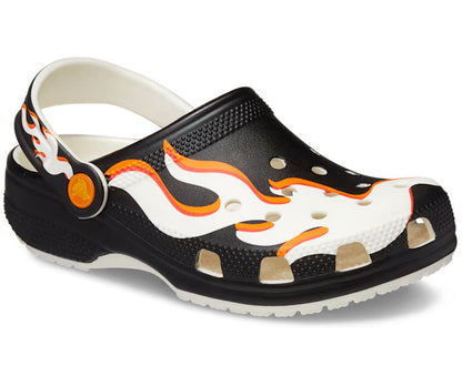 Kids' Classic In The Dark Flames Clog