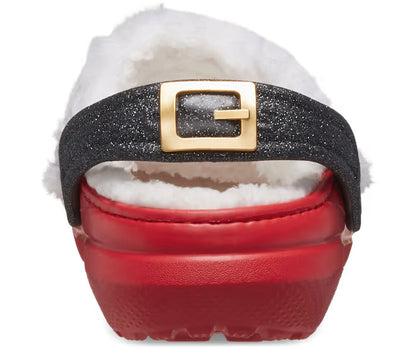 Kids' Classic Lined Santa Clog