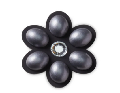 Charcoal Flower Gem