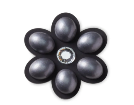 Charcoal Flower Gem
