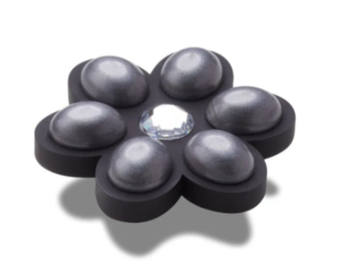 Charcoal Flower Gem
