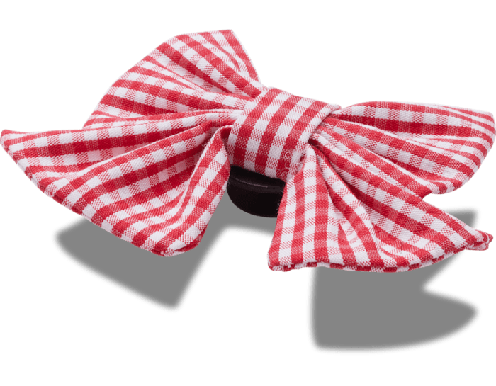 Cherry Gingham Bow