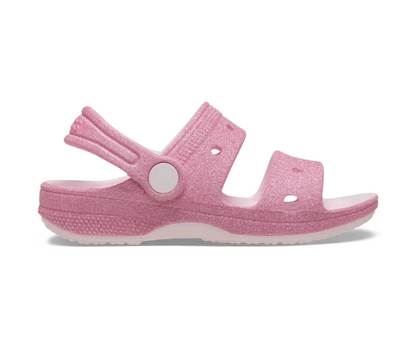Toddler Classic Crocs Glitter Sandal
