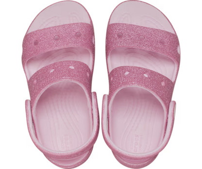 Toddler Classic Crocs Glitter Sandal