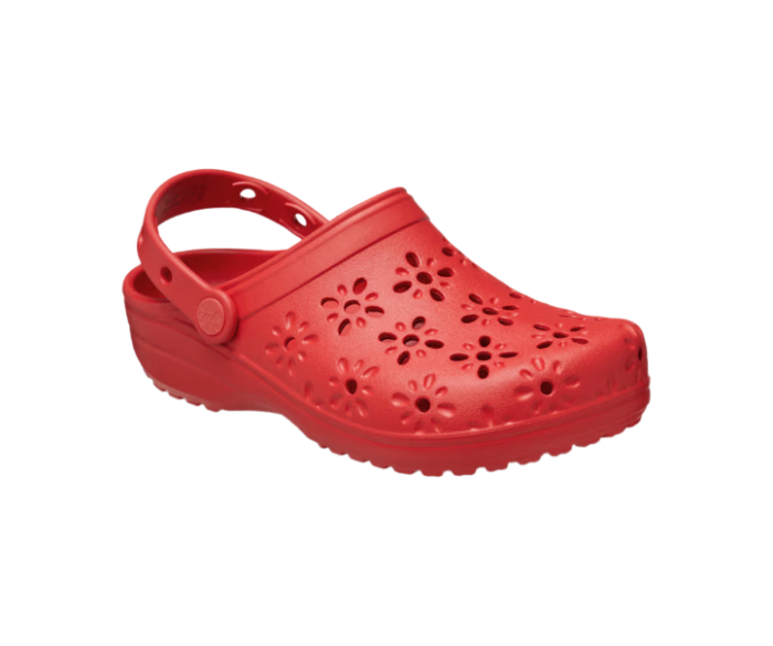 Classic Floral Cut Out Clog