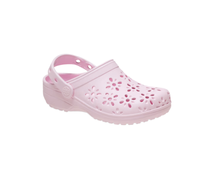 Kids' Classic Floral Cut Out Clog