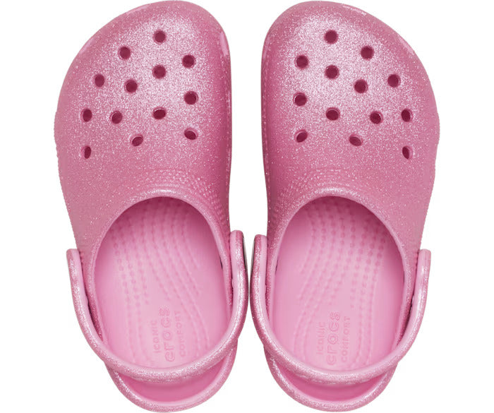 Toddler Classic Glitter Clog