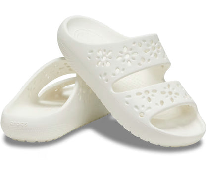 Classic Floral Cutout Sandal