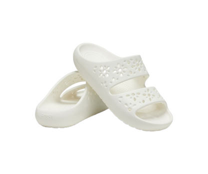 Classic Floral Cutout Sandal