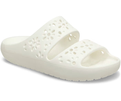 Classic Floral Cutout Sandal