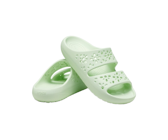 Classic Floral Cutout Sandal