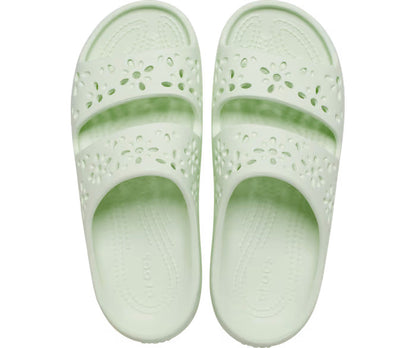 Classic Floral Cutout Sandal