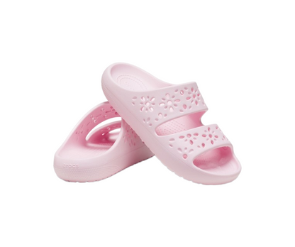 Classic Floral Cutout Sandal