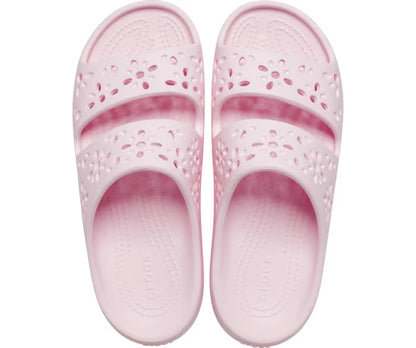 Classic Floral Cutout Sandal
