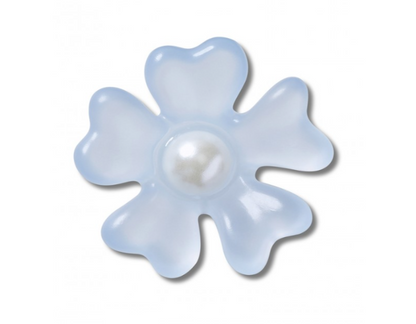 Blue Frost Matte Pearl Flower