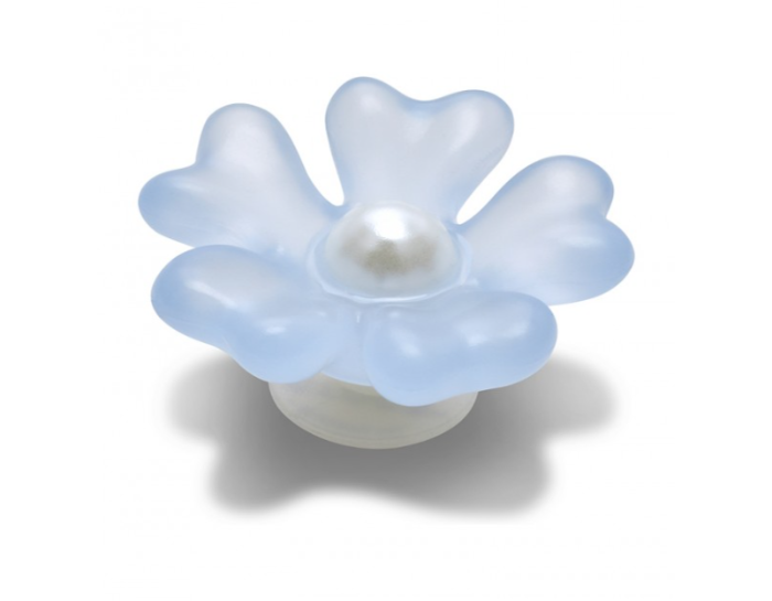 Blue Frost Matte Pearl Flower